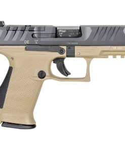 Walther PDP Compact 9mm Luger 4in Tan/Black Pistol - 15+1 Rounds