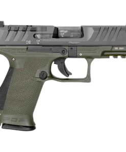 Walther PDP Compact 9mm Luger 4in Green/Black Pistol - 15+1 Rounds