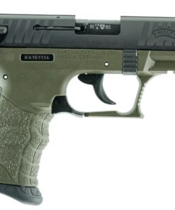 Walther P22 CA Military 22 LR Pistol with OD Green Finish and 10 Round Magazine (CA Compliant)