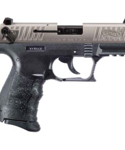 Walther P22 Q 22 Long Rifle 3.42in Nickel/Black Pistol - 10+1 Rounds